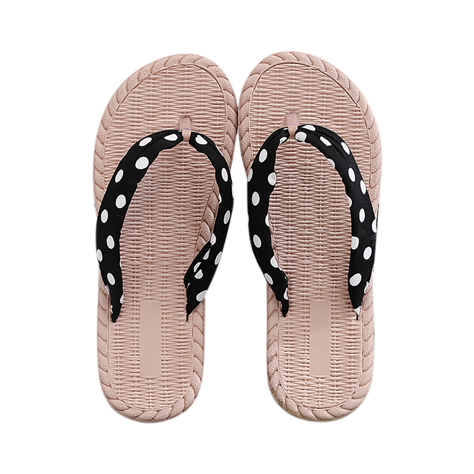 XZNGL Pantoufles pour Femmes Sandales de Plage pour Dames Chaussures de Plage Plates Sandales de Plage Plates