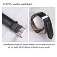 thumbnail image 5 of Unique Bargains 4 Pack PU Leather Loops Retaining Ring for 26mm Width Watch Band, Dark Brown, 5 of 5