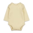 thumbnail image 1 of MIASHUI Cache-Couche à Manches Longues pour Bébé en Coton une-Pièce, Beige, 6-9 Mois, 1 of 3