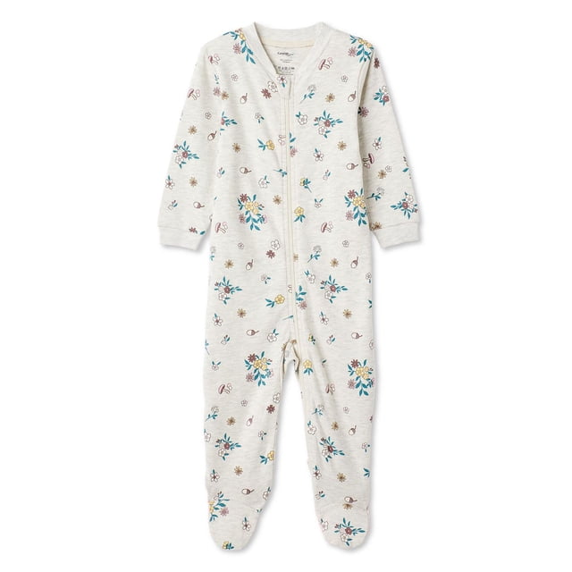 Grenouillère à fermeture éclair bidirectionnelle George pour bébés filles