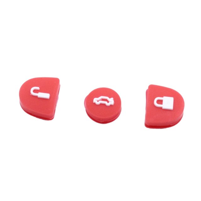 ZheElen 3 Pcs Kit de Réparation de Télécommande en Gel de Silice pour Clés et Boutons Solution Pratique et Durable pour Commodore VS VT Rouge 1 Ensemble