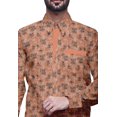 thumbnail image 3 of BESTMAN Chemise Décontractée Imprimée pour Hommes Coupe Ajustée à Boutons Manches Longues, 3 of 5