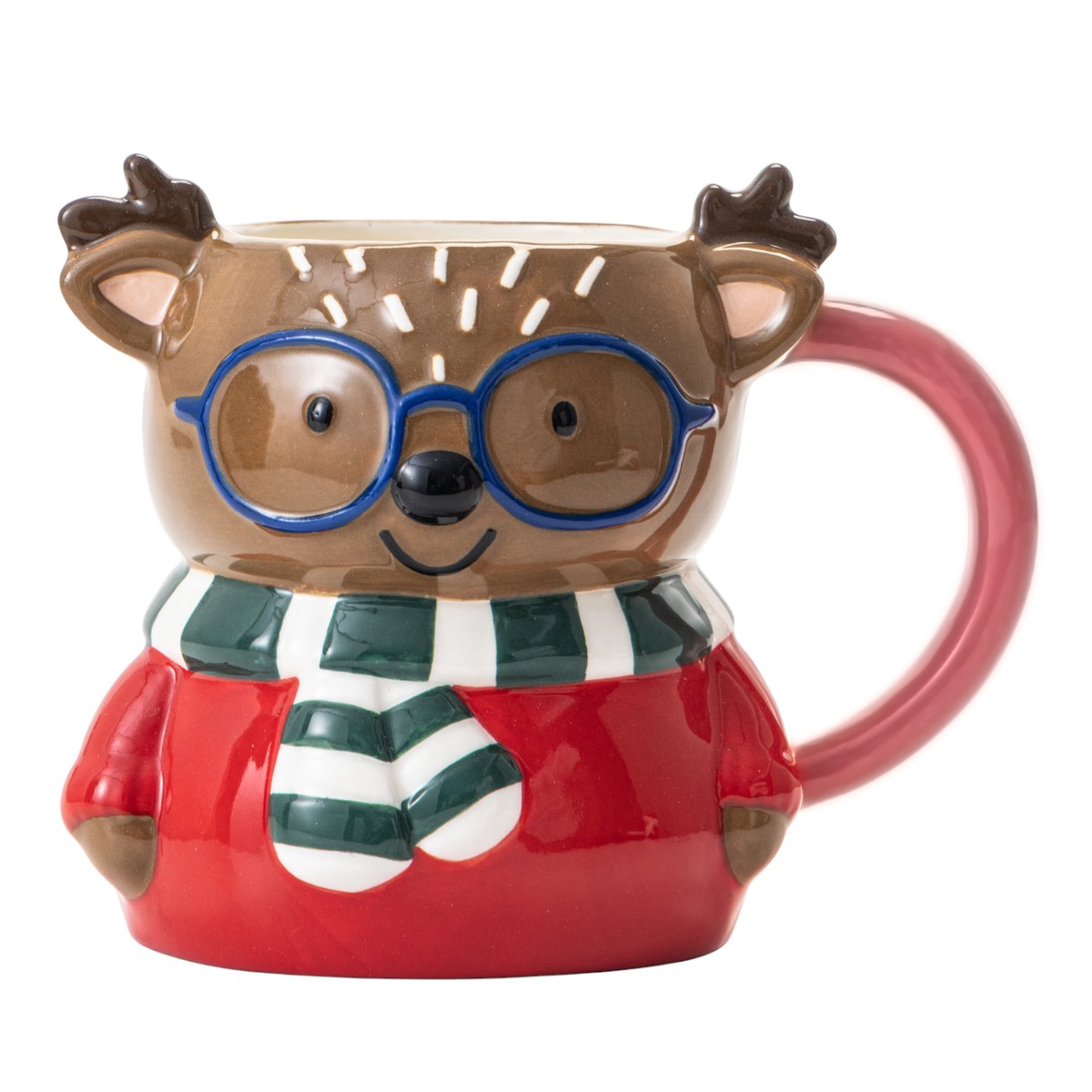 Holiday Time Figural Ceramic Mug, 13oz, 1 Piece