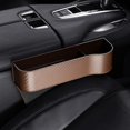 thumbnail image 4 of mmirethe Gap Filler Organizer High Performance with Cup Holder Brown Right 1Set, 4 of 6