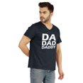 thumbnail image 2 of Inkmeso Mens Tshirt Da Dad Daddy€ Graphic Tshirt For Dad Gift Tee Shirt For First Time Daddy, 2 of 6