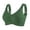 Vert, variante sur DGMIOCS Soutiens-Gorge Grande Taille pour Femmes Sans Armature Couvrance Totale Soutien-Gorge de Tous les Jours Confortable Sans Fil Rembourré Soutiens-Gorge Rouge Brique TTTG