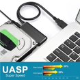 thumbnail image 1 of USB 3.0 To SATA HDD cable usb hard SSD Cable External 3.0 to sata Hard Disk Drive Adapter Converter Cable for 2.5 3.5 HDD SSD Drives, 1 of 1