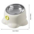 thumbnail image 2 of TIELUTT Bol d'Alimentation pour Chat avec Base Robuste Grand Bol pour Chien pour Ralentir l'Alimentation Bols de Nourriture pour Chien en Acier Inoxydable avec Support Bol d'Alimentation pour Litière de Chiot Mangeoire Lente Bols pour Chien Mangeoire Lente en Céramique C, 2 of 6