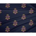 thumbnail image 4 of oneOone Polyester Lycra Fabric Leaves & Floral Block Fabric Prints By Yard 56 Inch Wide, 4 of 5