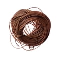 thumbnail image 1 of veasfak 10 M 1mm ed Cord String Thread for Bracelet Necklace DIY Jewelry Making Craft Light coffee, 1 of 6