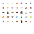 thumbnail image 2 of YEZDIX 35pcs 50pcs Multicolor Teddy Bear Robot Balloon Stickers for Laptops, 2 of 5
