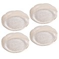 thumbnail image 1 of jifeng Assiette à Fruits Multifonctionnelle Support à Fruits pour Dessert Collation 4 Transparent Blanc, 1 of 9