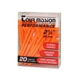 thumbnail image 1 of 2 3/4" (69mm) Orange Performance Plastic Golf Tees, pack of 20 by Tour Mission, 1 of 5