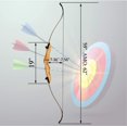 thumbnail image 3 of 62" Recurve Bow Wooden Takedown Archery Bow 20 25 30 35 40lbs Draw Wight Included Arrow Rest Pad Stringer Tool String Nocks for Right and Left Hand, 3 of 6