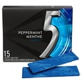 thumbnail image 1 of 5 GUM, Peppermint-Cobalt Flavoured Sugar Free Chewing Gum, 15 Sticks, 1 Pack, 1 of 4