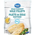thumbnail image 1 of Great Value Wild Caught Sole Fillets, 800 g, 1 of 5