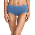 thumbnail image 1 of Jockey Culotte en Microfibre à Dentelle Extensible Douce pour Femmes, 1 of 5