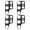 Black, variant on MasteelfCA 4pcs Camera Lens Films Phone Lens Protectors Compatible for Galaxy S22ultra