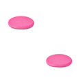 thumbnail image 4 of QualitChoice Coussin d'Assise Portable de Remplacement Rond Relaxant Respirant Doux Fauteuil de Bureau Canapé Canapé Tapis Accessoires Rouge Rose 2PCS, 4 of 6