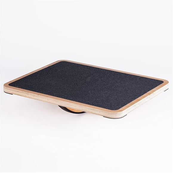 StrongTek Wooden Balance Board, Anti-Slip 360 Degree Wobble Board for Standing Desk, Core Strength Trainer for Office