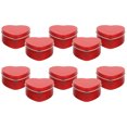 thumbnail image 2 of 10Pcs Heart Shaped Candy Box Valentines Day Gift Packing Box Small Chocolate Container, 2 of 5