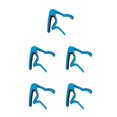 thumbnail image 2 of Langgg Guitar Streamlined Aluminum Guitar String Clip Clamp with Stainless Spring Silicone Handle blue 5Set, 2 of 6