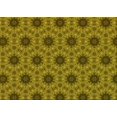 thumbnail image 1 of Ahgly Company Machine Washable Indoor Rectangle Transitional Orange Gold Area Rugs, 6' x 9', 1 of 7