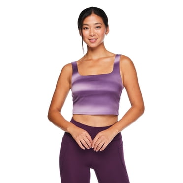 Athletic Works Women's Printed Longline Bra