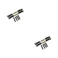 thumbnail image 4 of Smilepp Aluminum Alloy Front Rear Servo Link For 1/18 Hobbico Dromida RC Car S Performance With Premium Aluminum Alloy Front black 2Set, 4 of 6