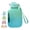 Light Blue, variant on Huanglei Water Bottle With Handle Ton Ton Bucket Large Belly Cup Summer Water Cup Large Capacity Leakproof PC Marker Motivational Jug For Outdoor Camping Fitness Men & Women