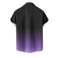 thumbnail image 3 of fatyb Button down Shirts for Men Short Sleeve Lightweight Beach Shirts Summer Gradient Collar Blouses, 3 of 4