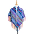 thumbnail image 3 of Penkiiy Foulard pour Femmes Mode Hiver Femmes Foulard Colorée Foulard Décontractée à Franges Châle B Foulard, 3 of 5