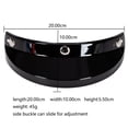thumbnail image 4 of FlyFlise Visière Universelle pour Moto à 3 Boutons-Pression, Casque à Ouverture Frontale Rabattable, Coupe-Vent, 4 of 8
