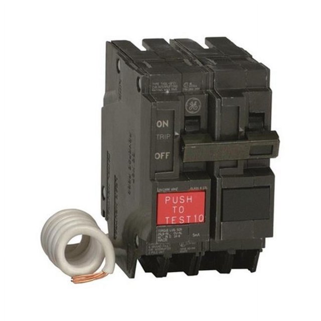 G.E. Lighting THQL2120GFTP 20 amp Double Pole Circuit Breaker