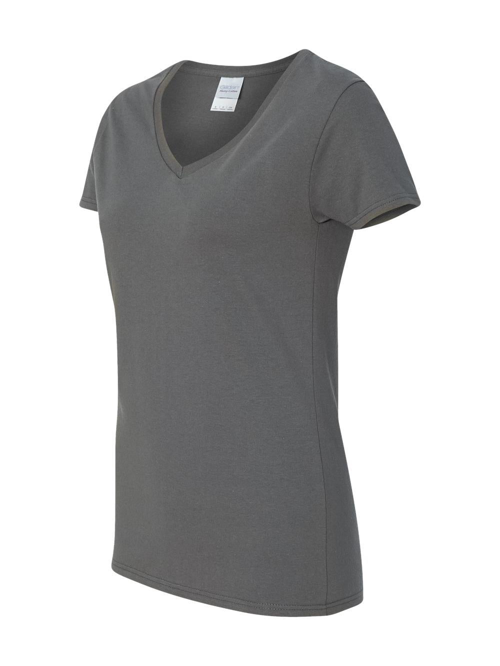 Gildan - Heavy Cotton Women’s V-Neck T-Shirt