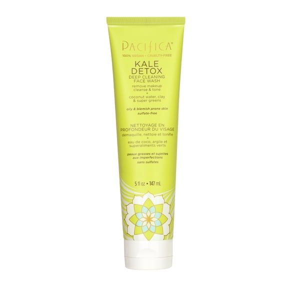 Pacifica - Nettoyant visage détoxifiant et purifiant au chou frisé - 148 ml
