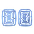 thumbnail image 3 of Unique Bargains 2 Pcs Démêlant pour Cheveux Tangle Shower Bleu, 3 of 6