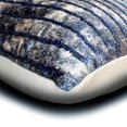 thumbnail image 2 of The HomeCentric Decorative Pillow Cover, Decorative Blue Pack of 2, 18"x18" (45x45 cm) Pillow Covers, Velvet Quilted & Beaded Throw Pillows For Sofa, Striped Pattern Modern Style Easter - Allura, 2 of 3