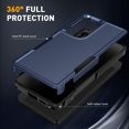 thumbnail image 2 of KOMI for Samsung Galaxy S25 Ultra Case with HD Screen Protector, 10 FT Military Grade Drop Protection, Anti-Slip Phone Case, Blue, 2 of 5