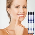 thumbnail image 2 of FSTDelivery Exquisite Narrow-Headed And Gold Adult Toothbrush With Individually Packaged Soft Bristles For Home Use And Gentle Experience, Christmas Birthday Gifts for Women, on Sale Clearance, 2 of 7