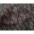 thumbnail image 4 of oneOone Silk Tabby Fabric Swirl & Geometric Block Print Sewing Fabric BTY 42 Inch Wide, 4 of 4