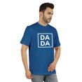 thumbnail image 2 of Inkmeso Men's Graphic Printed Da Da€ Quotes First Time Daddy Tshirt Cotton Jersey Tee, 2 of 7
