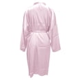 thumbnail image 5 of Women's Plus Size Satin Robes Plus Size Silky Kimonos Robes Sleepwear Short, 5 of 5