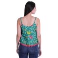 thumbnail image 3 of Moomaya Printed Womens Spaghetti Strap Crop Top Cami Summer Tops, 3 of 5