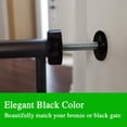 thumbnail image 3 of Baby Gate Guru Extra Long M (mm) Spindle Rods for Pressure Mounted Baby and Pet Gates Replacement Set (mm Bronze), 3 of 7