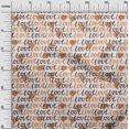 thumbnail image 3 of oneOone Polyester Spandex Rust Brown Fabric Valentine Love Heart Sewing Craft Projects Fabric Prints By Yard 56 Inch Wide, 3 of 4