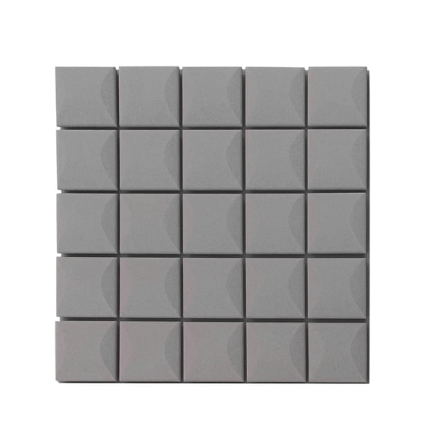 EGNMCR Wall Stickers, Cute Stickers 4Pcs Acoustic Foam Sound Stop Absorption Sponge Studio KTV Soundproof Sound insulation sponge