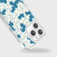 thumbnail image 3 of Caseco Étui Transparent pour iPhone 15 Pro - Motif Pissenlit Bleu, 3 of 5