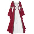thumbnail image 1 of Babysbule Robe pour Femmes Liquidation Robe Vintage Classique Médiévale Longueur au Sol Renaissance Gothique à Manches Longues, 1 of 3