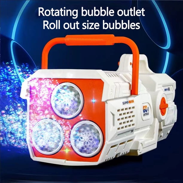 Machine à Bulles,Jouet de Pistolets à Bulles automatiques pour Enfants Machine à Bulles,Jouet de Pistolets à Bulles automatiques pour Enfants